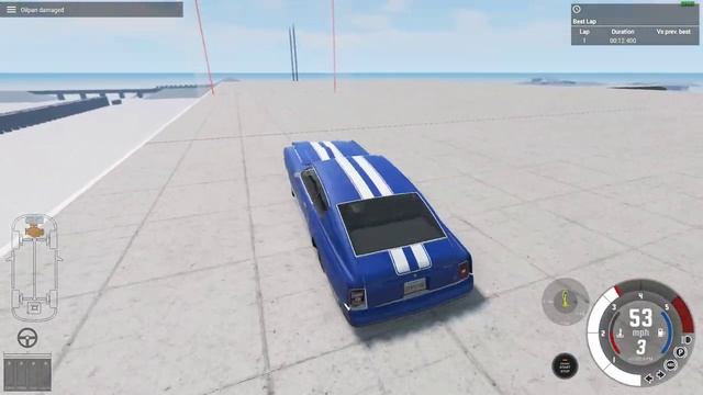 Beamng drive gridmap v2 time trial halfpipe jump run смотреть онлайн