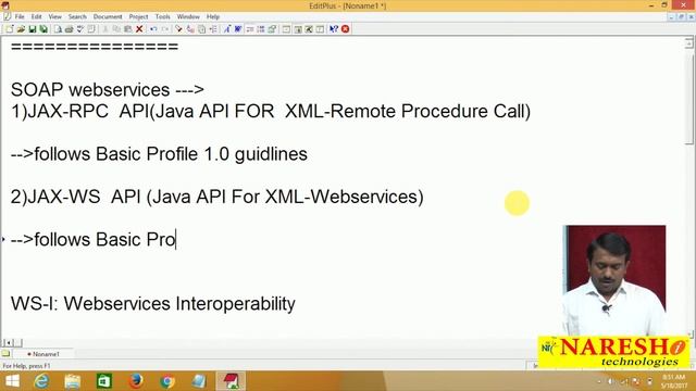 SOAP Webservices Introduction | Soap WebServices | Mr. Satish B смотреть онлайн