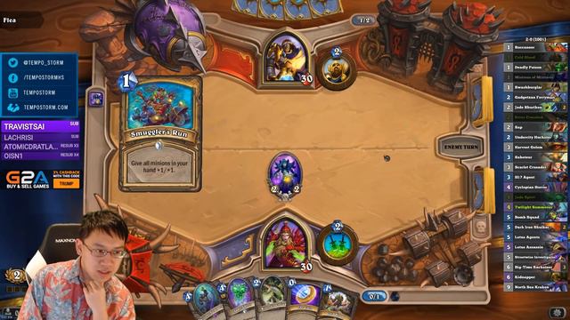 Hearthstone: Arena Leaderboard Challenge 1-12 - Trump Has Many Friends - Part 1 (Rogue Arena) смотреть онлайн