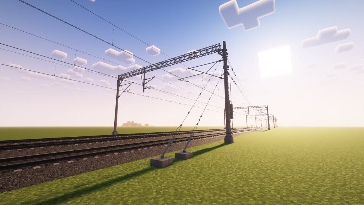 майнкрафт РОССИЙ ImmersiveRailroading RTM  KS160/KS200