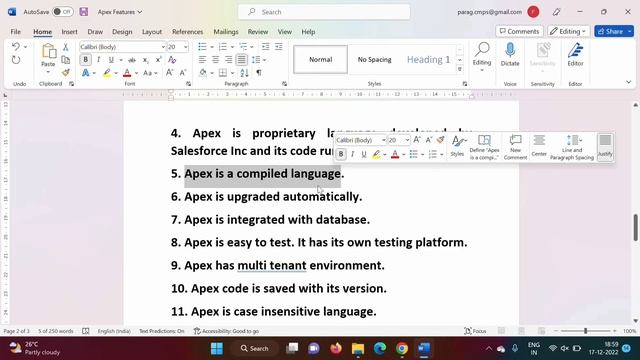 #6 What is APEX? | Features of APEX Programming Language | Salesforce Development Course смотреть онлайн
