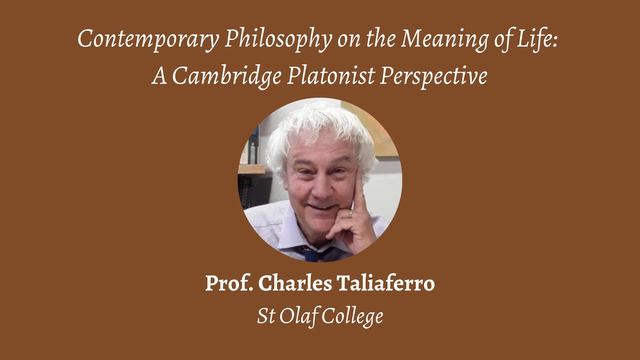 Charles Taliaferro | Contemporary Philosophy on the Meaning of Life смотреть онлайн