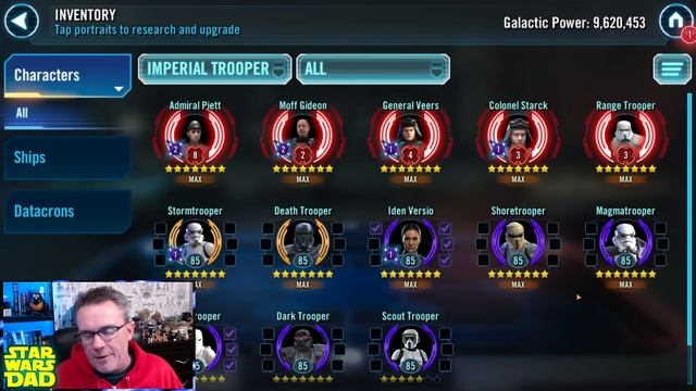 It's Hard Managing Multiple Accounts in Star Wars Galaxy of Heroes! Dad Talks with Dopeman смотреть онлайн