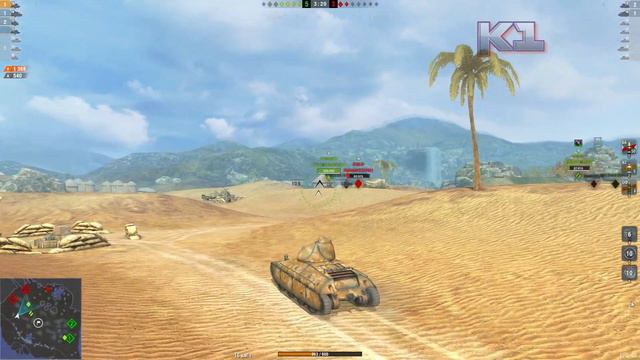 АМХ 40 в Вот блиц. Обзор. Упитанный Француз. World of Tanks Blitz смотреть онлайн