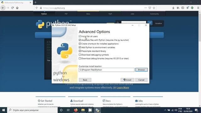 Instalando as linguagens no Windows смотреть онлайн
