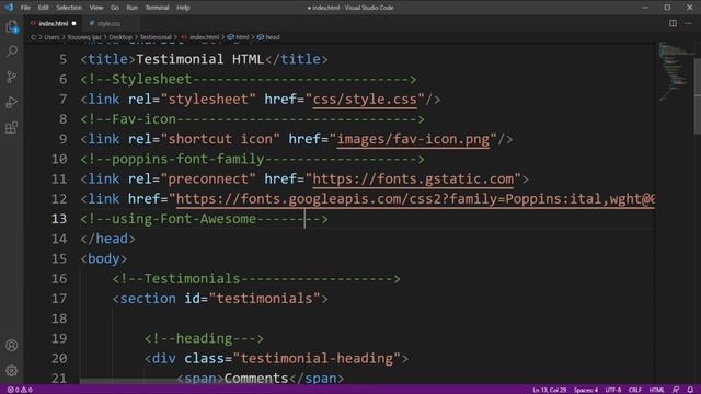 Responsive Customer Reviews on Website Only Using HTML and CSS смотреть онлайн
