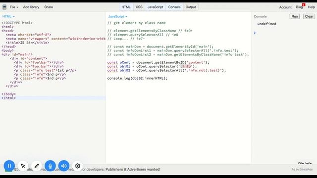 document.querySelector 用法 смотреть онлайн