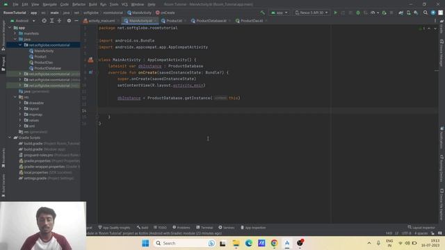 Room Library Persistent offline data storage in Android Tutorial in Kotlin | Technopoints смотреть онлайн