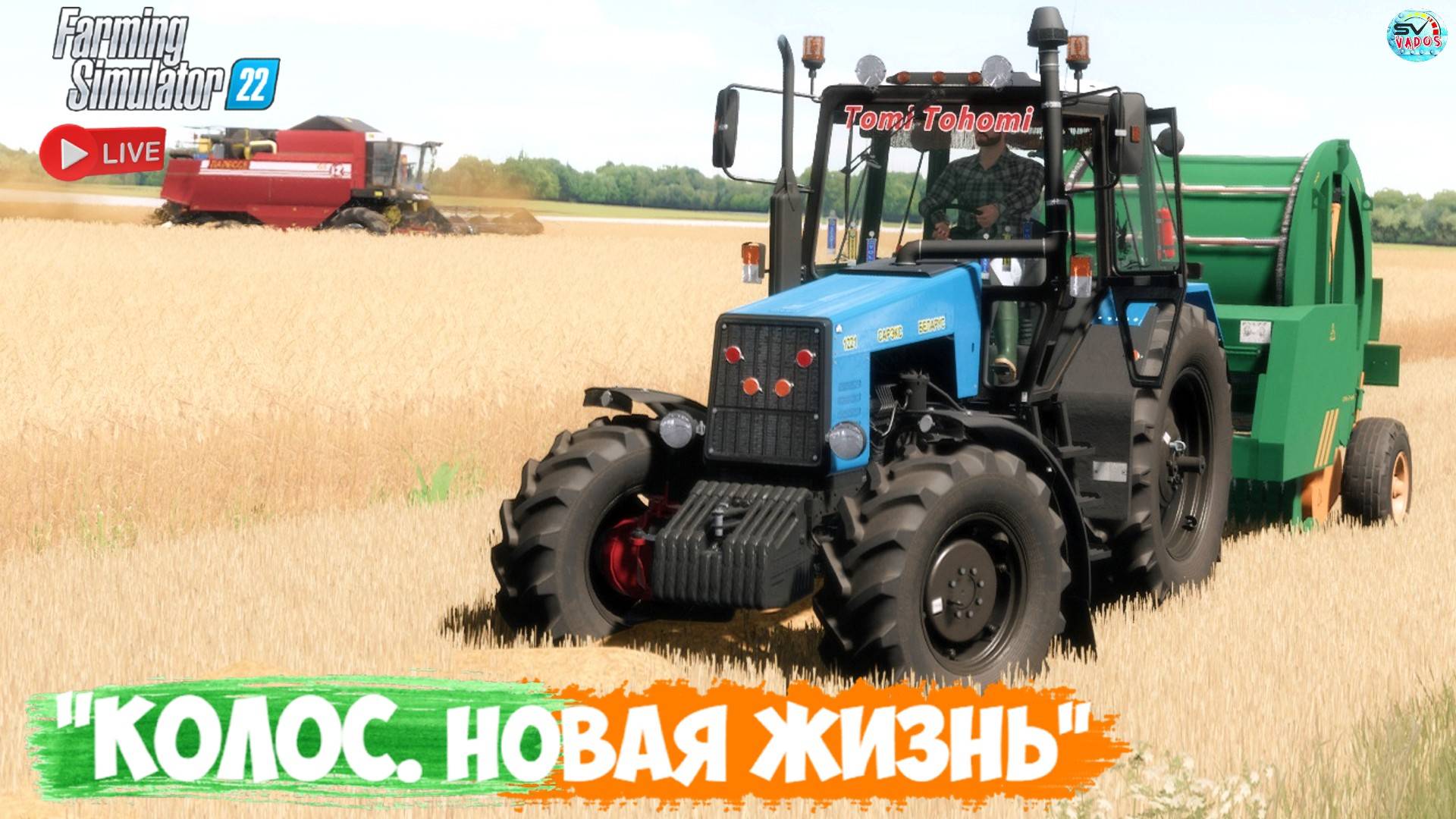 🔴🅻🅸🆅🅴 ✅Farming Simulator 22 ✅ПРОХОЖДЕНИЕ "КОЛОС.НОВАЯ ЖИЗНЬ" #24 смотреть онлайн