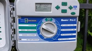 Как выставить время полива для каждой зоны на контроллере