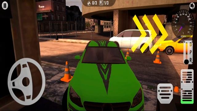 Mercedes E-Class Parking l Car Parking : Parking Mas (Android Gameplay) смотреть онлайн