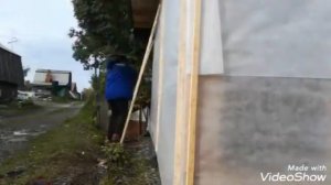 #обшиваю #баню #снаружи #доской25х150.