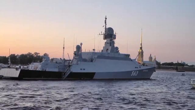 День ВМФ САНКТ- ПЕТЕРБУРГ 2019 год смотреть онлайн