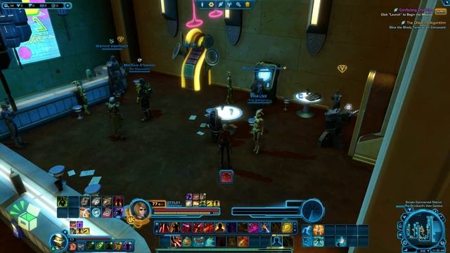 SWTOR How to complete PH4-LNX's quest to scan the shady terminals. смотреть онлайн