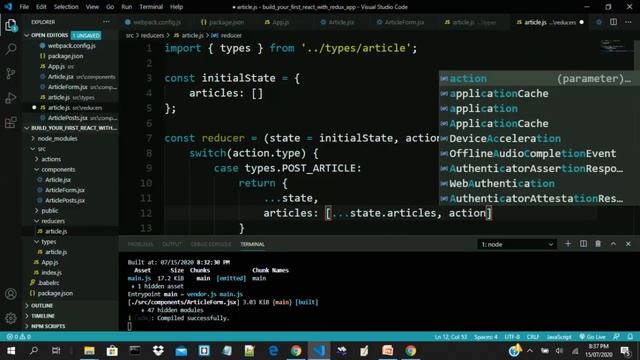Build Your First React With Redux App смотреть онлайн