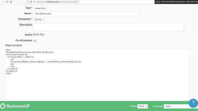 How to print tasks with specific status in Helpdesk Redmine? смотреть онлайн