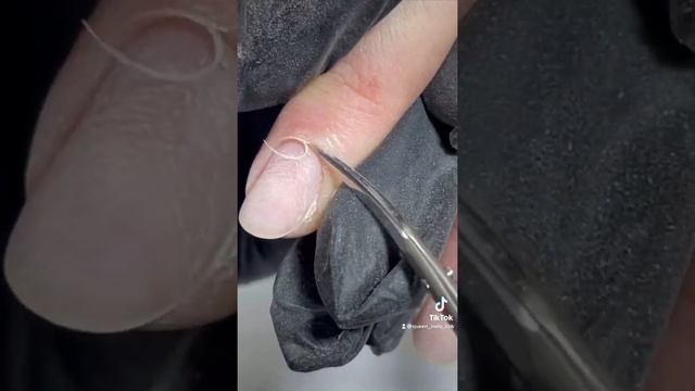 Чистый маникюр. Одной фрезой без переключения реверса.