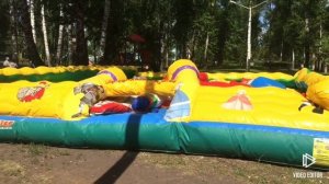 Как правильно надувать батут