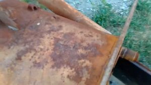 Печь в баню из чугунной ванны.