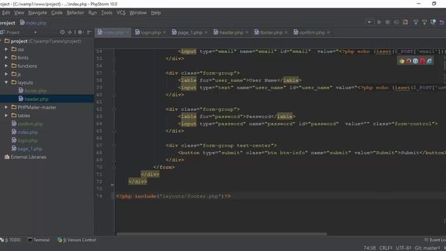 06 set header and footer using php in sinhala смотреть онлайн
