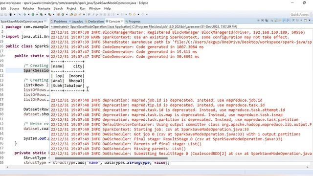 SaveMode in Spark смотреть онлайн