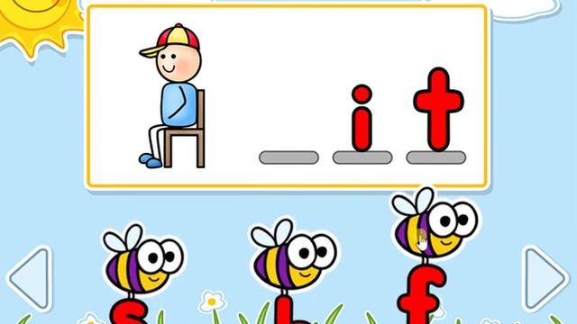 Busy Bees Interactive PowerPoint Game -- Beginning Sounds CVC Words Practice смотреть онлайн