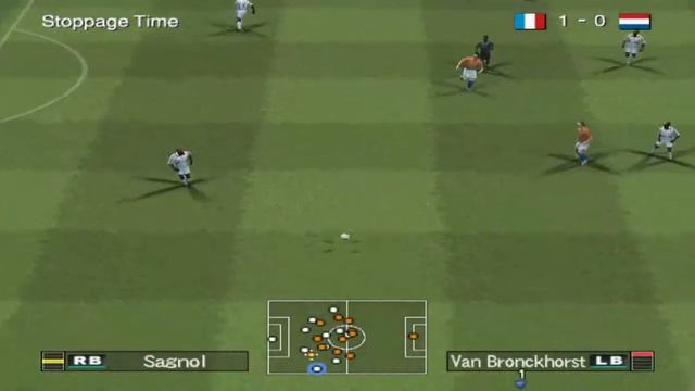 Pro Evolution Soccer 6 France vs Netherlands смотреть онлайн