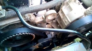 Ремень в обход компрессора кондиционера Рено Сандеро 1.4