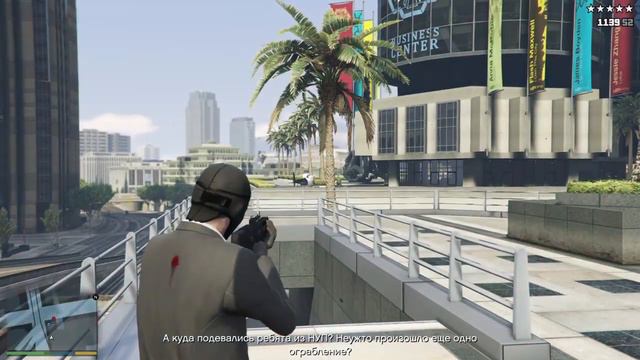 GTA 5 [68] Большой куш. Ограбление. Бурение. Схватка. Длительный уход от погони. смотреть онлайн