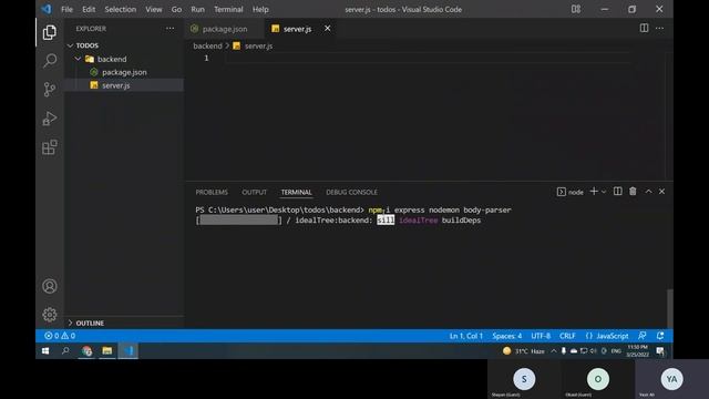 Introduction to MongoDB, Mongoose, connecting node backend with MongoDB смотреть онлайн