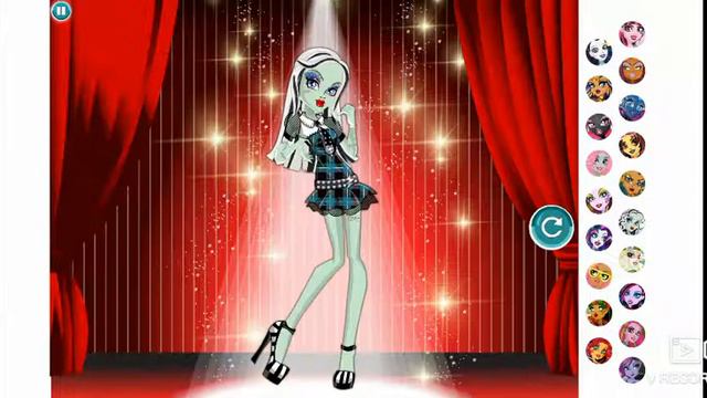 Monster high Dress Up смотреть онлайн