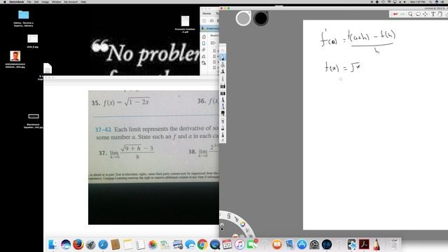 Each limit represents the derivative of some function f at some number a State such an f and a in смотреть онлайн