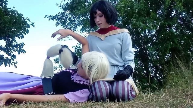 Бэкстейдж. Кассандра и Рапунцель "Faded" смотреть онлайн