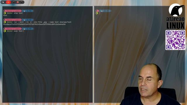 Iniciar contenedores, con Tini y Gosu. Docker смотреть онлайн