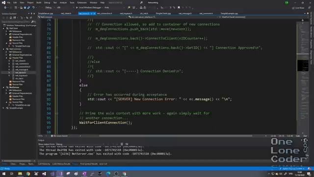 Networking in C++ Part #2: MMO Client/Server, ASIO, Sockets & Connections смотреть онлайн