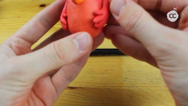 RED (Angry Birds) – Polymer Clay Tutorial