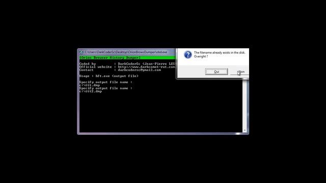 Orion Browser History Dumper смотреть онлайн