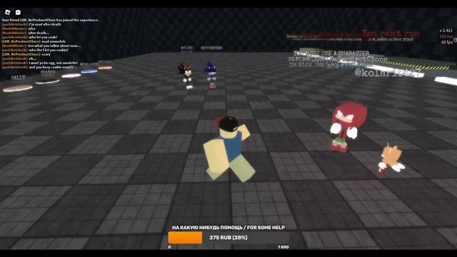 ROBLOX Sonic.EXE Games LIVE STREAM 6 (Camera / But without microphone) смотреть онлайн