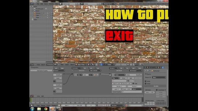 How to Make a Game Menu in the Blender Game Engine смотреть онлайн