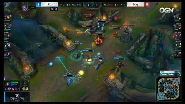 BBQ Olivers vs KT Rolster | Game 2 | HIGHLIGHTS | LCK 2017 Spring split смотреть онлайн