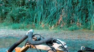 Очистка водоемов от водной растительности (водорослей), ила и мусора. Копка и углубление водоемов.