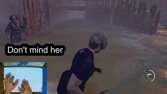 Resident Evil 4 Remake Kill the Brute Knife only смотреть онлайн