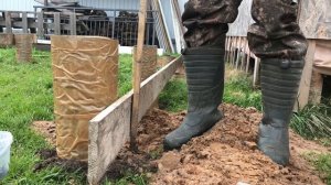 Фундамент за три дня. Буронабивные сваи своими руками