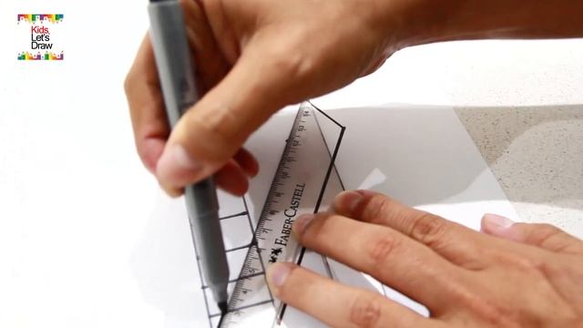 Cómo Dibujar Una Escalera En 3D | Dibujos De Ilusión Óptica Escalera 3D