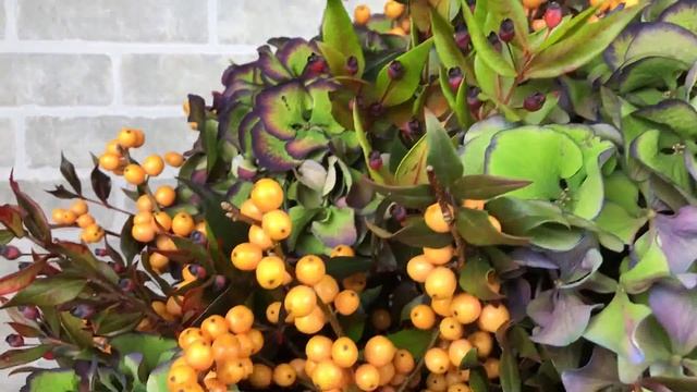 Букет "Поздняя осень" смотреть онлайн