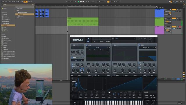 How To Make Vocal Synths In Serum | Importing Audio смотреть онлайн