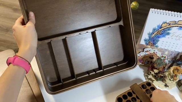 #239. Распаковка посылки от Agibox/Большая коробка для рукоделия, шкатулка для Крейника, аксессуары смотреть онлайн