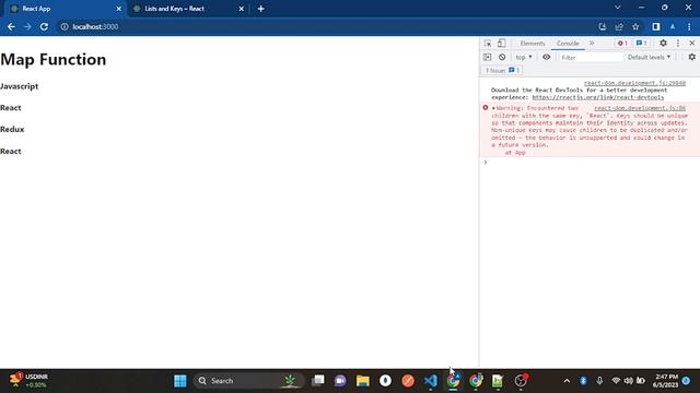 Key in React Js | Uderstanding of key #12 смотреть онлайн