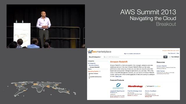 Introducing the Amazon Redshift data warehouse смотреть онлайн