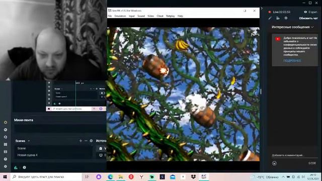 Donkey Kong Country 2 (разумеется на SNES  , а где ж еще) стрим номер 2